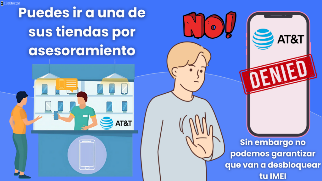 ¿Cómo desbloquear un celular con AT&T?