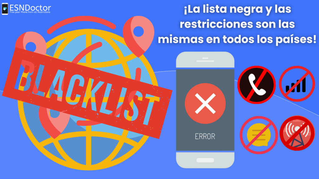 ¿El bloqueo es el mismo en todos los países?