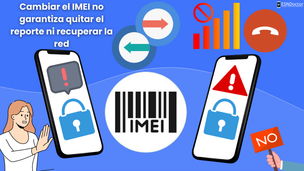 ¿Modificar el IMEI habilita la red?