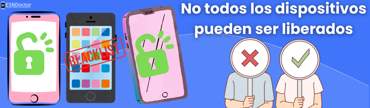 ¿Se pueden desbloquear todos los celulares incluidos en la lista negra?