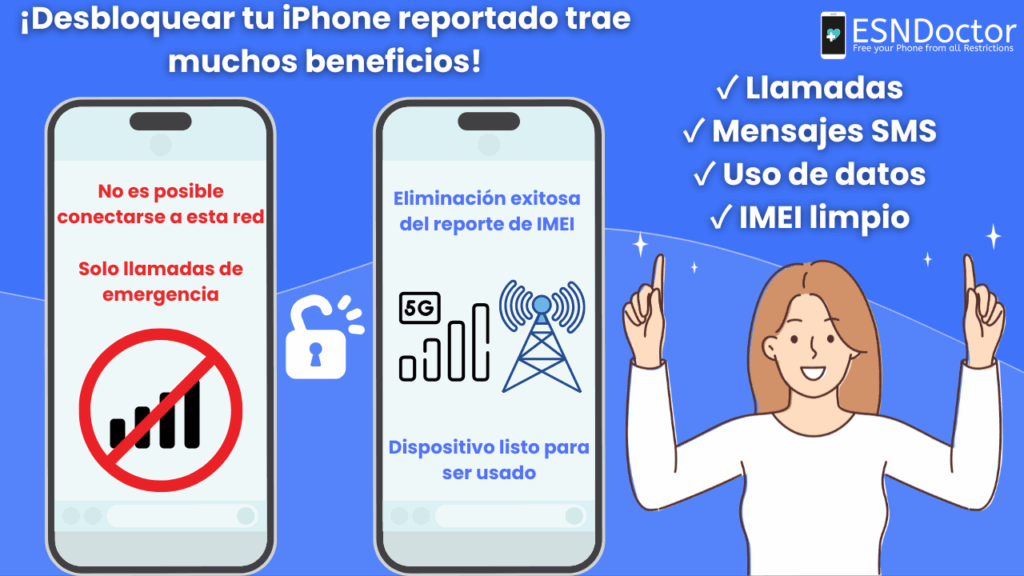 ¿Cuáles son las ventajas de liberar el IMEI de un iPhone?