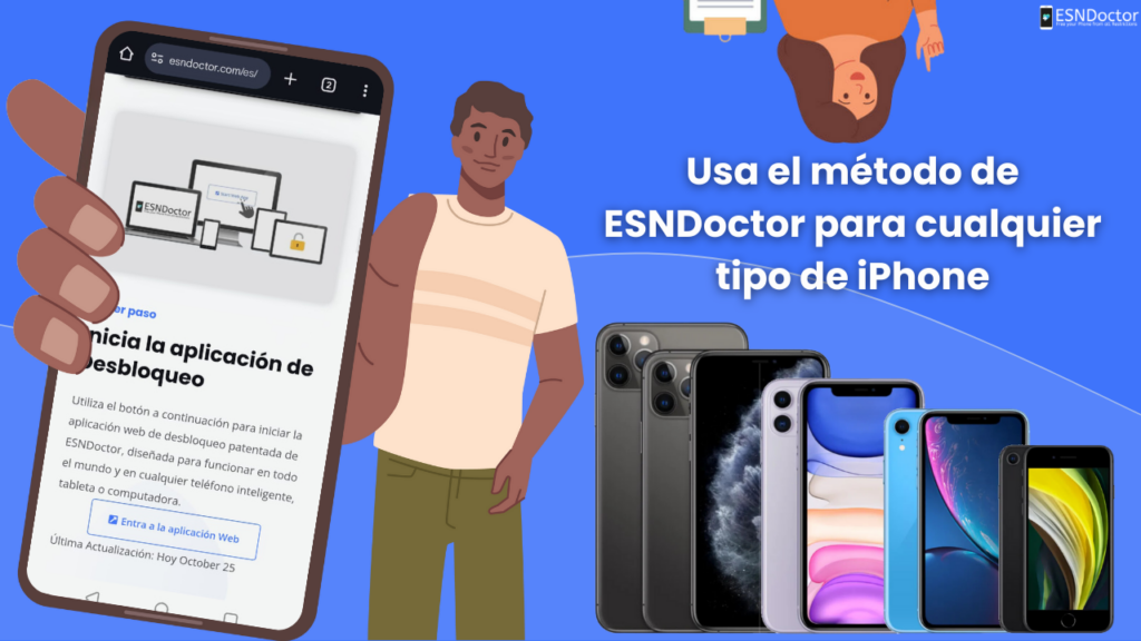 Desbloquea tu iPhone de cualquier generación