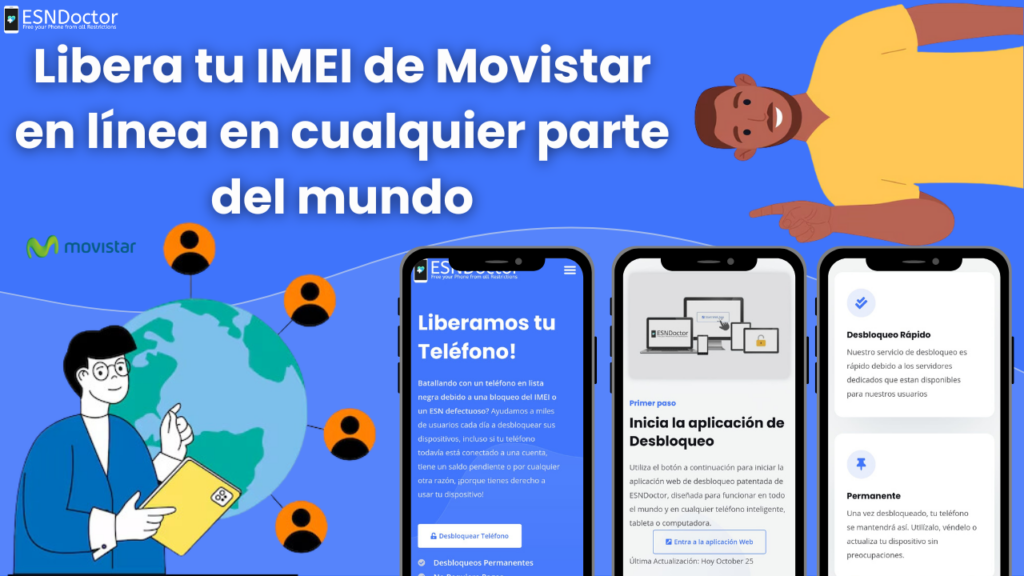 ¿Cómo liberar un Movistar en cualquier parte del mundo?