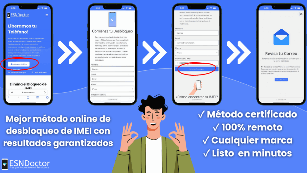 ¿Cuál es la mejor manera de liberar un teléfono móvil?