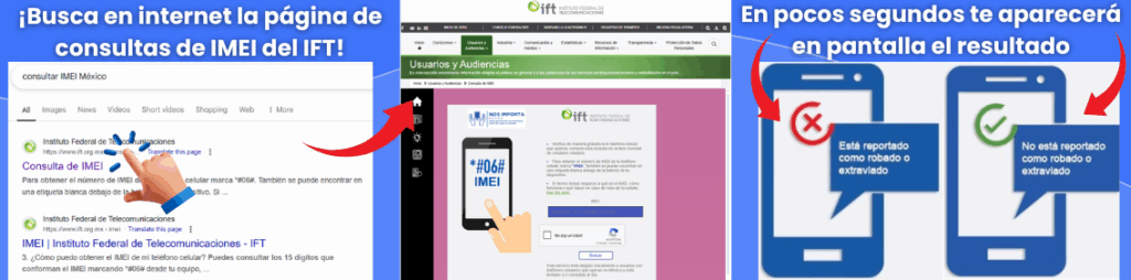 ¿Dónde chequear el estado de un IMEI reportado?