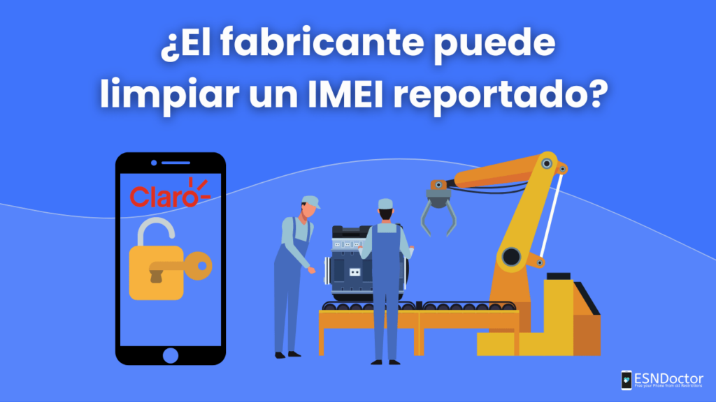 ¿El fabricante puede quitar el reporte en lista negra?