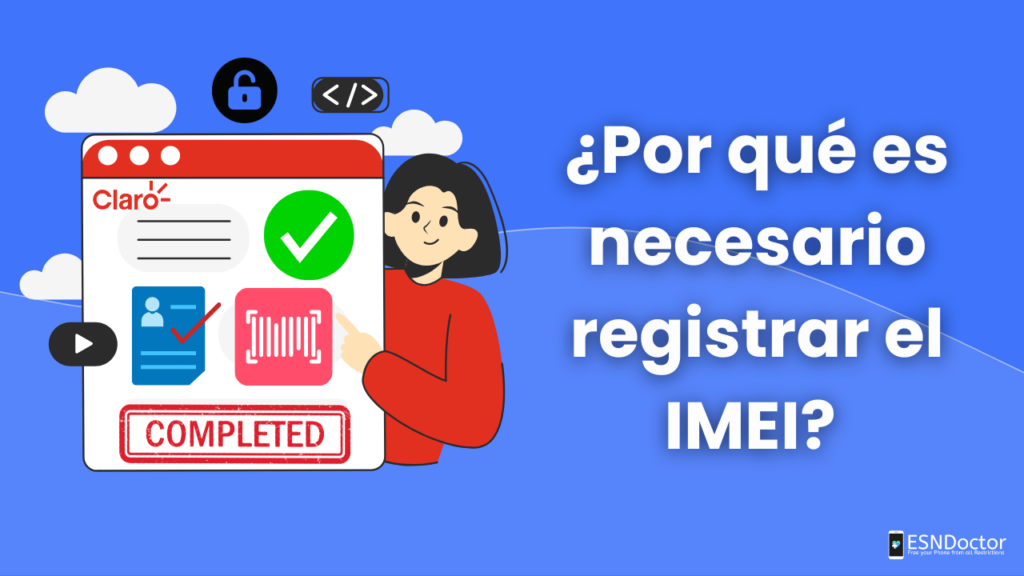 ¿Qué pasa si no se registra el IMEI ante Claro?