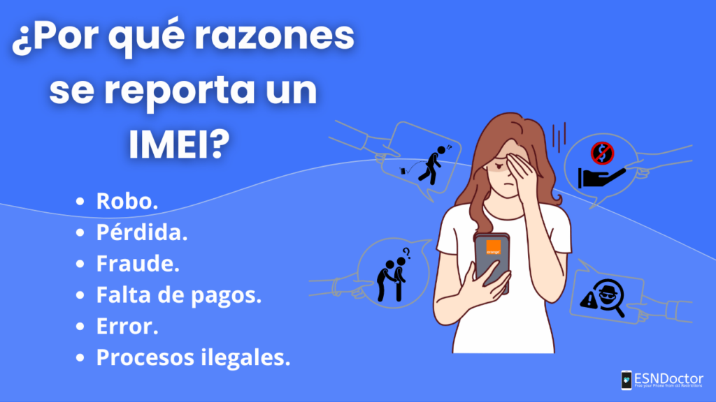 ¿Por qué Orange puede haber bloqueado mi IMEI?