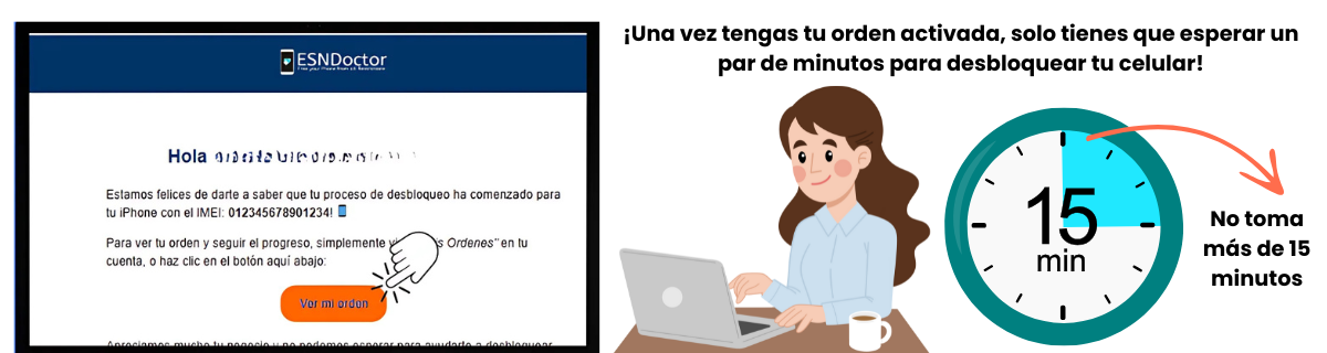 ¿Cuánto tiempo tarda este servicio en limpiar el IMEI?