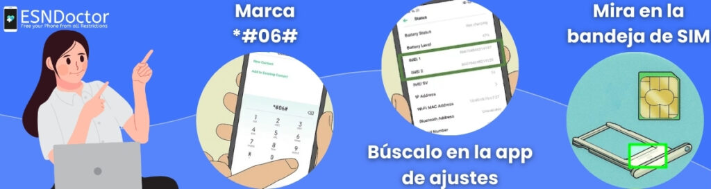 ¿Dónde encontrar el IMEI en un iPhone?
