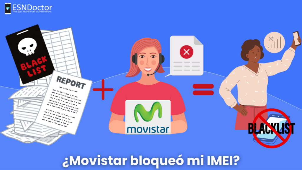 ¿Movistar bloqueo mi IMEI?