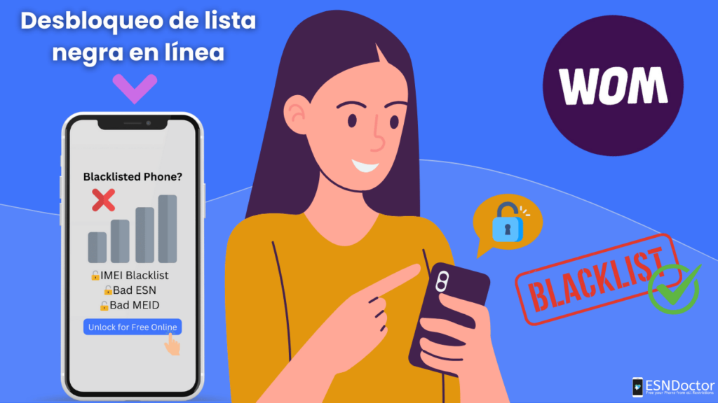 Desbloquear IMEI WOM Colombia: Desbloqueo de IMEI en línea