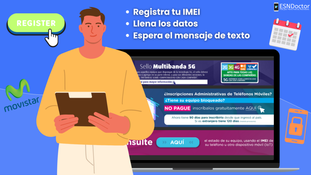 ¡Recuerda registrar tu IMEI!