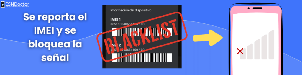 ¿Qué es un reporte en lista negra?