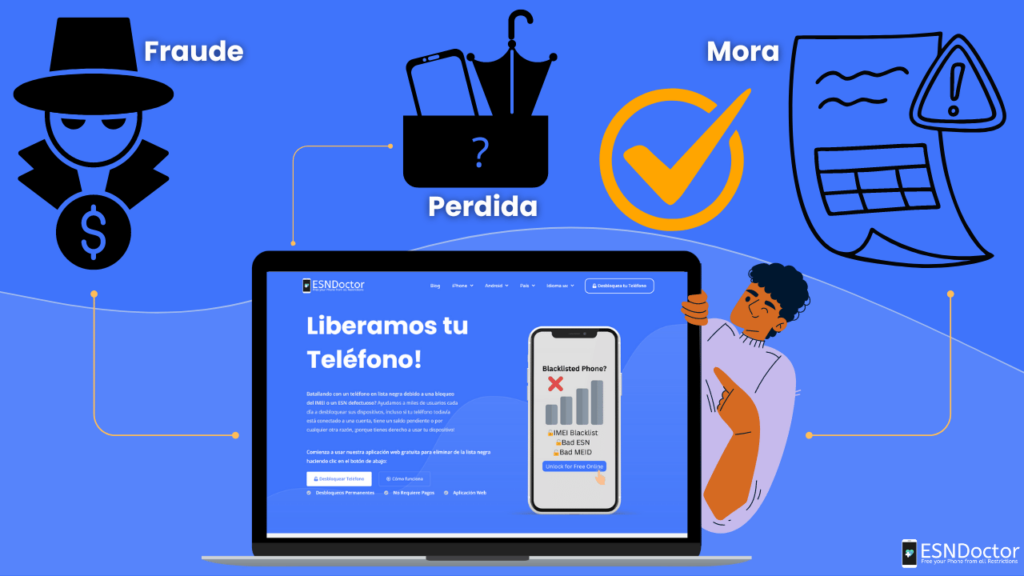 ¿Qué tipo de reportes de IMEI se pueden quitar con ESNDoctor?