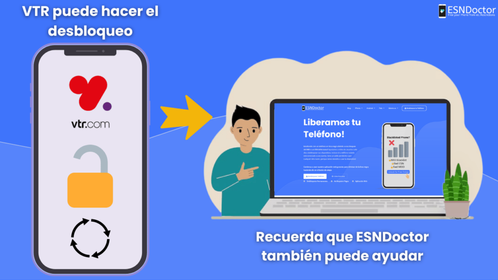 ¿Quién tiene la capacidad de liberar un celular VTR reportado?