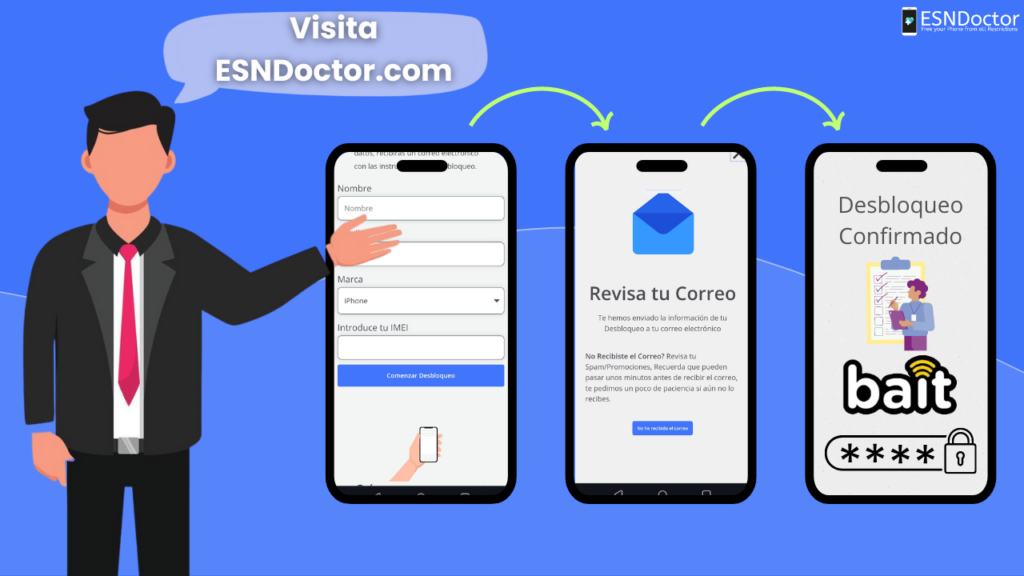 Desbloquear IMEI Bait: ¿cómo hacerlo con ESNDoctor?