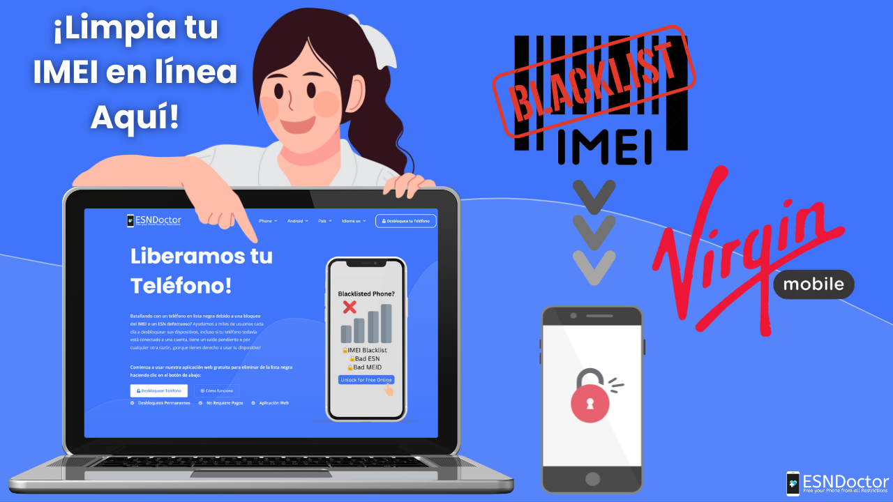 ¡Aprende a desbloquear IMEI Virgin Mobile gratis y en línea!