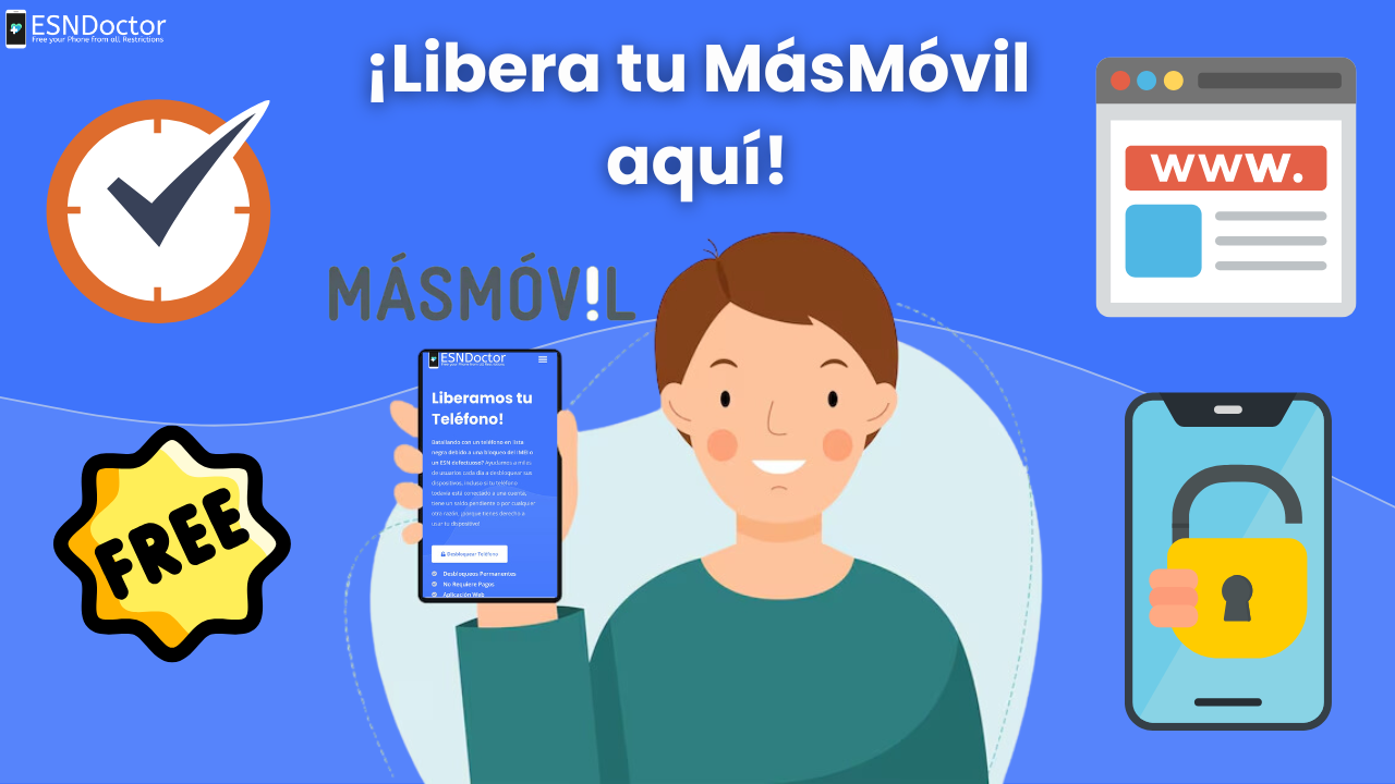 ¿Cómo desbloquear MásMóvil de la lista negra en línea?