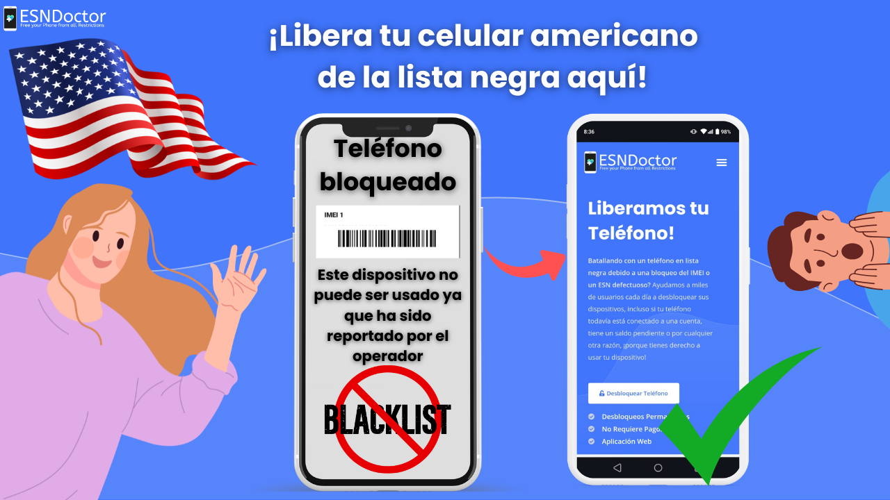 La forma #1 de liberar celular americano por IMEI gratis
