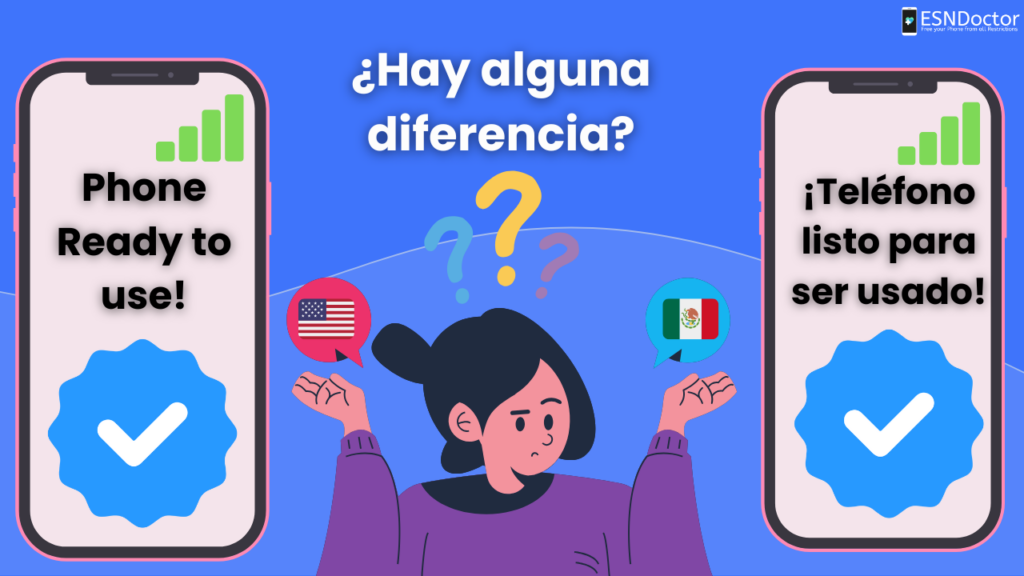 ¿Diferencias de un celular americano y uno normal?