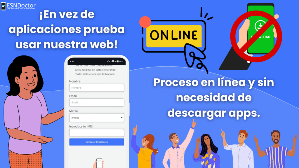 ¿Existe alguna app para liberar celulares americanos?
