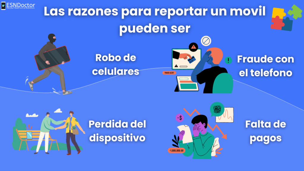 ¿Por qué se puede reportar un teléfono americano?