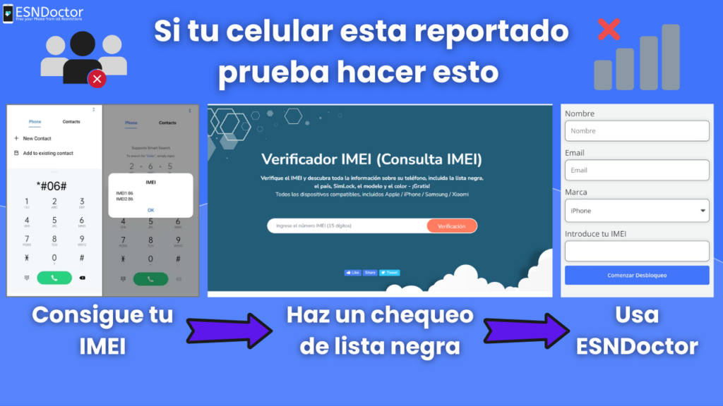 ¿Qué hacer si tu celular no tiene señal debido a un reporte?