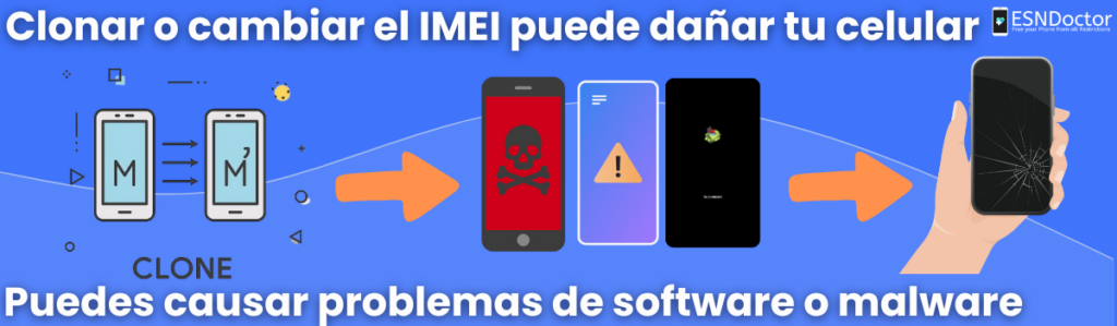 ¿Puedo clonar o cambiar mi IMEI para que funcione?