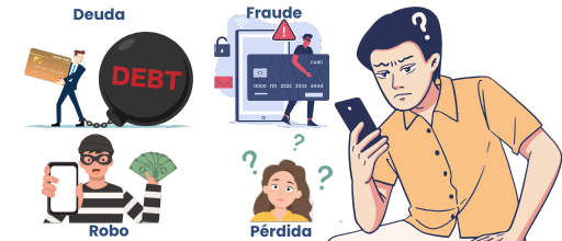 Motivos más frecuentes de bloqueo de IMEI