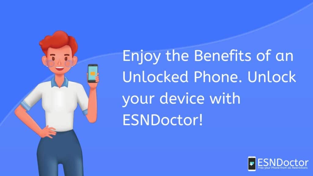 Unlock your device with ESNDoctor