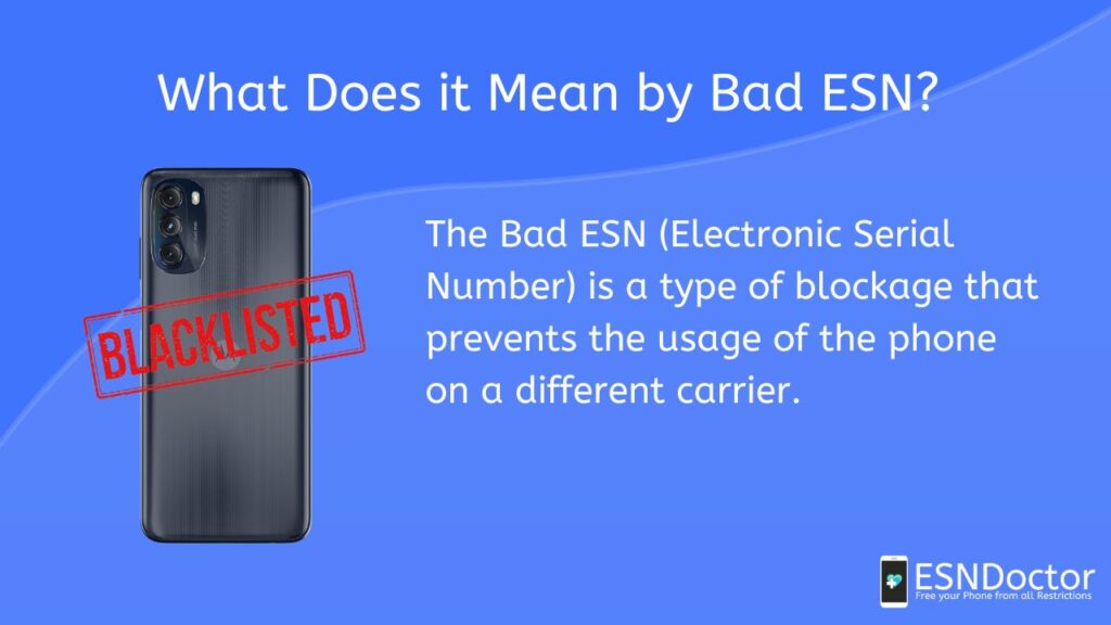What Does it Mean by Bad ESN