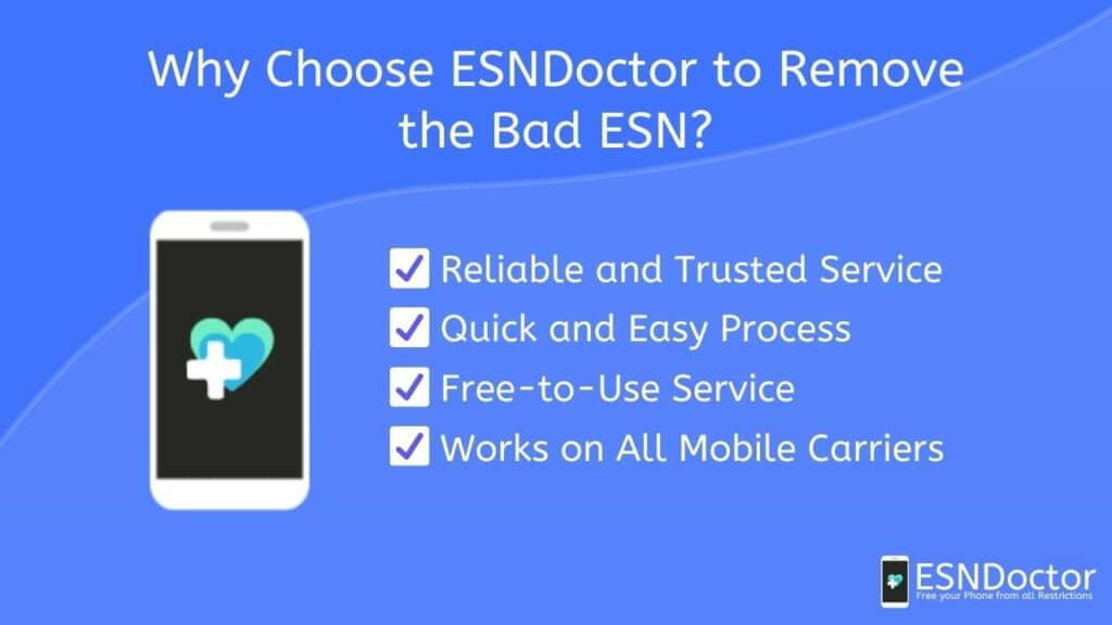 Why Choose ESNDoctor to Remove the Bad ESN