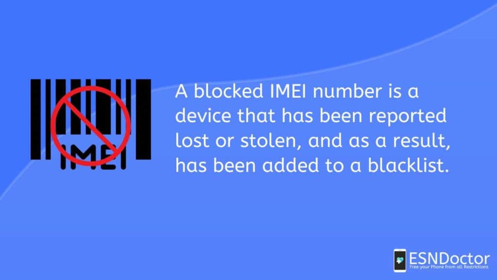 A Blocked IMEI Number