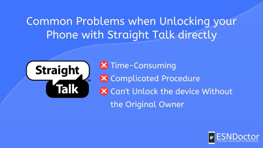 Common Problems when Unlocking your Phone with Straight Talk directly