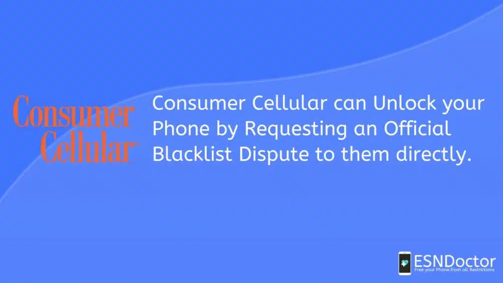 Consumer Cellular can Unlock your Phone
