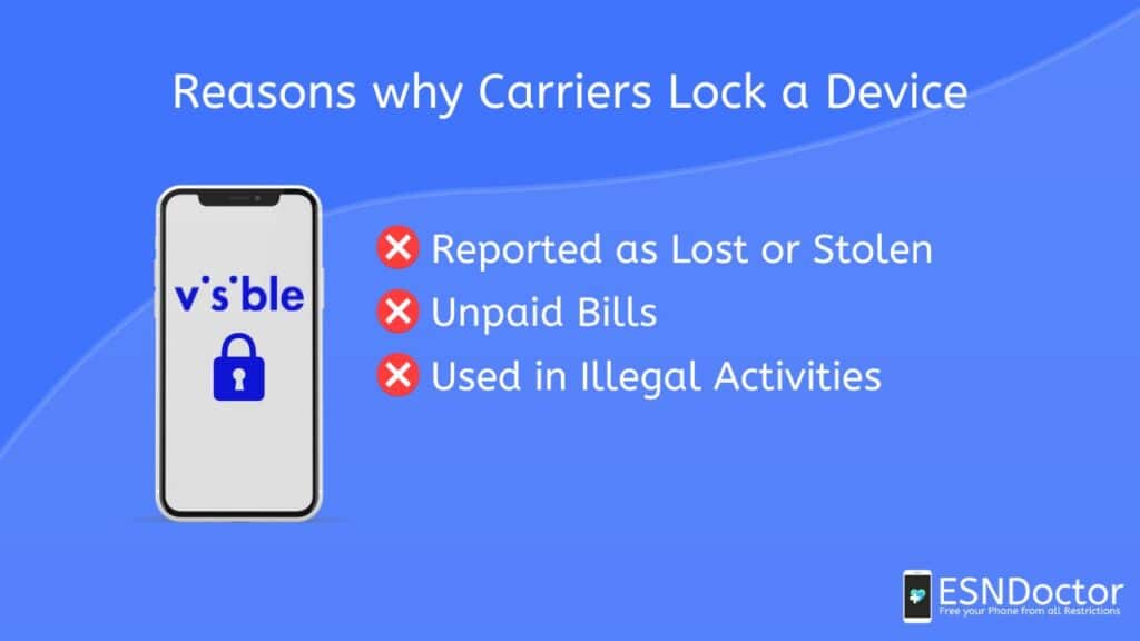 Reasons why Carriers Lock a Device