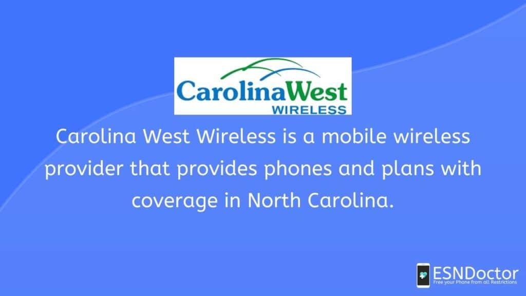 What is Carolina West Wireless