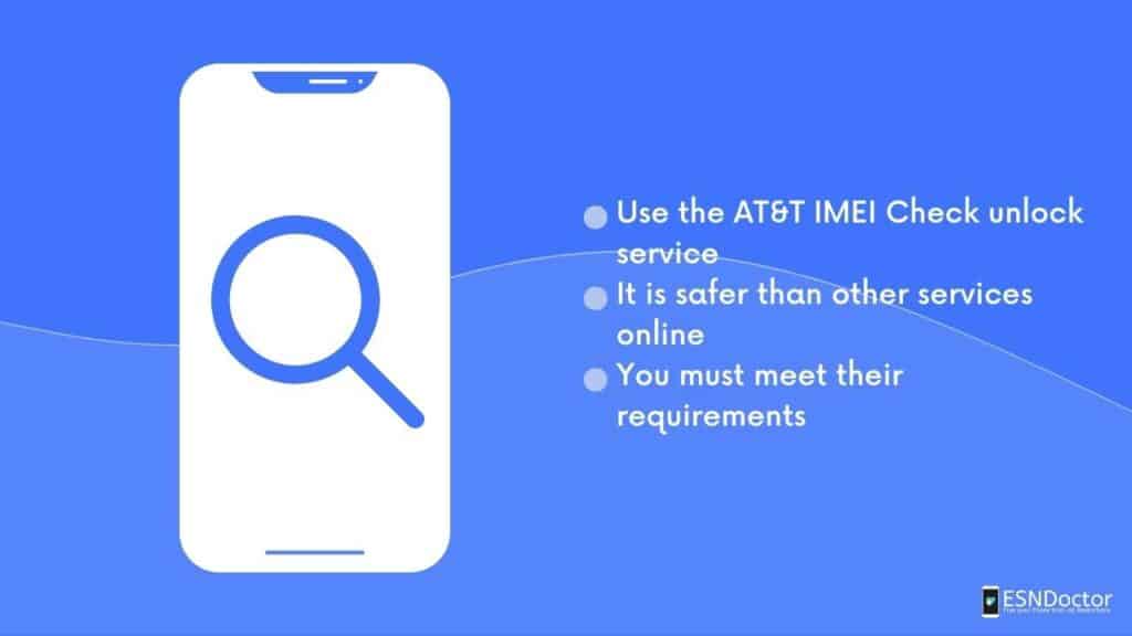 AT&T IMEI Check unlock service