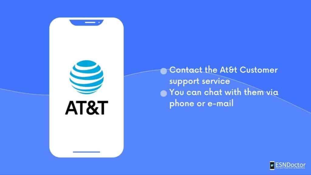 Contact the ATT IMEI Unlock Services help desk