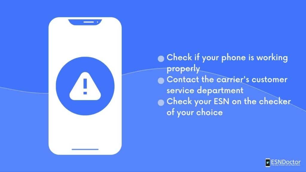 How to identify a bad ESN iPhone 11