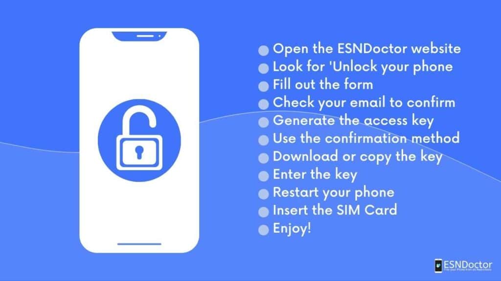 Unlock a bad ESN iPhone 12 with ESNDoctor in a few steps