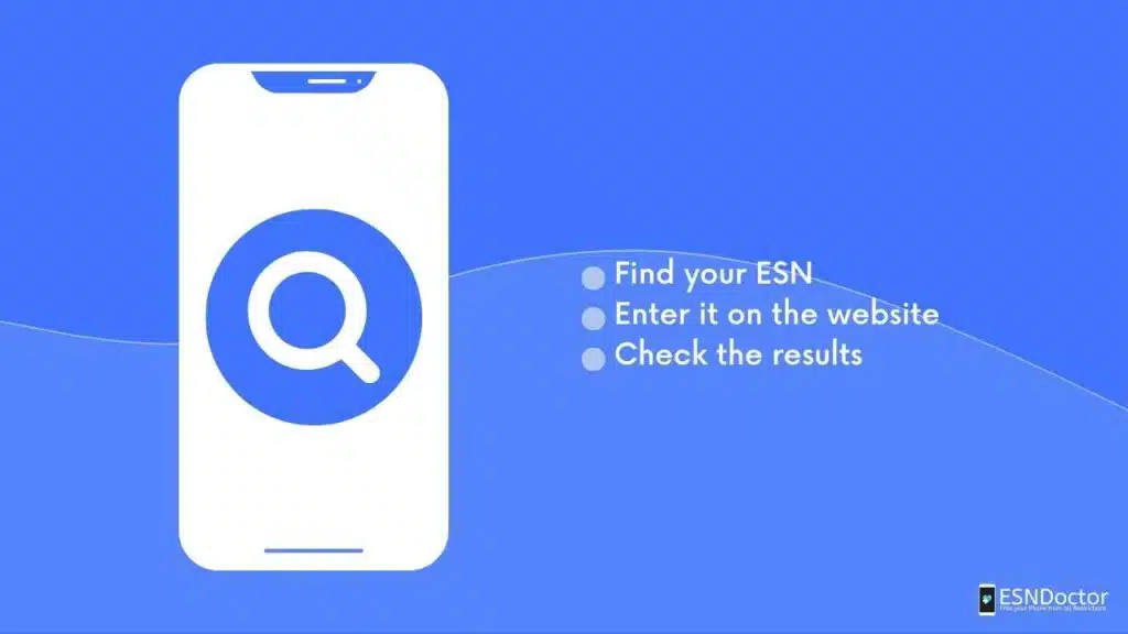Check the status of your ESN in 3 steps