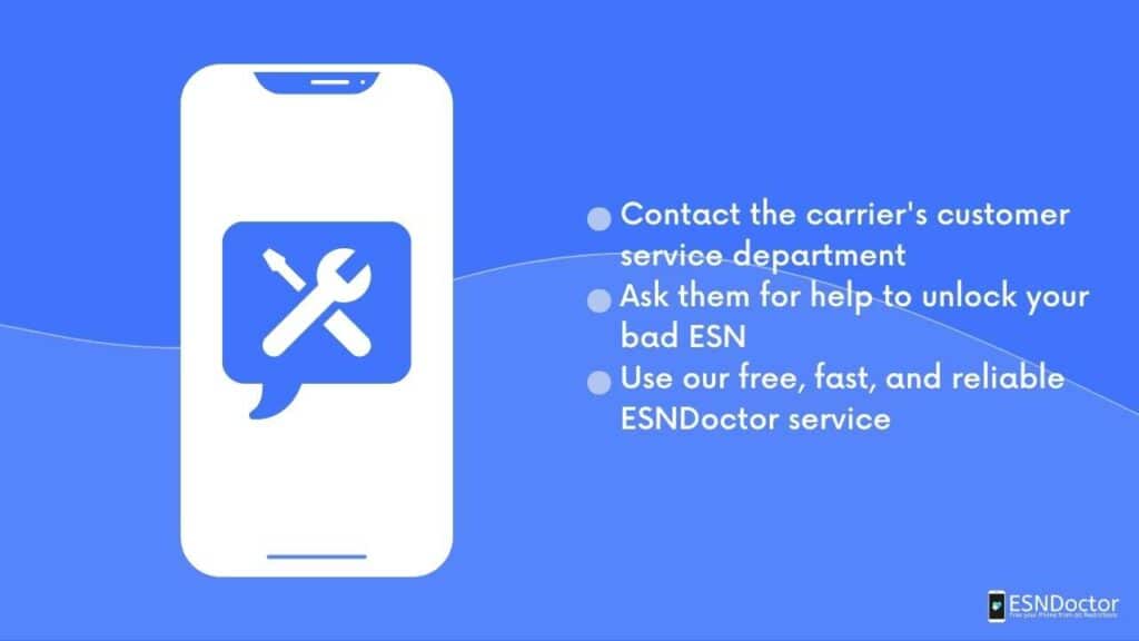 Fix your bad ESN iPhone 14 with ESNDoctor