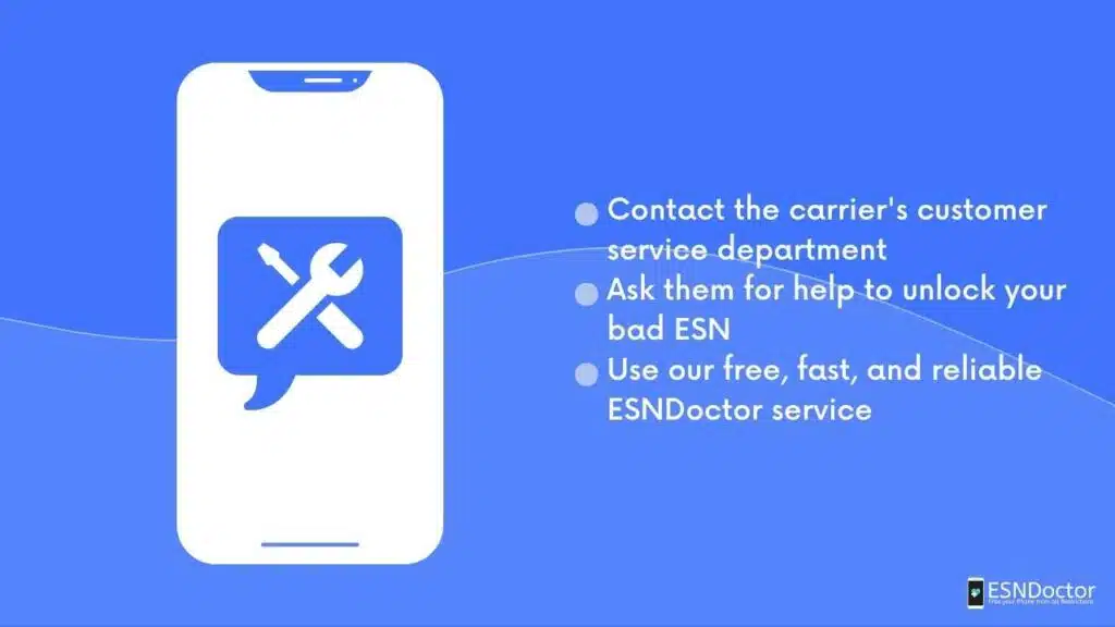 Fix your bad ESN iPhone 14 with ESNDoctor