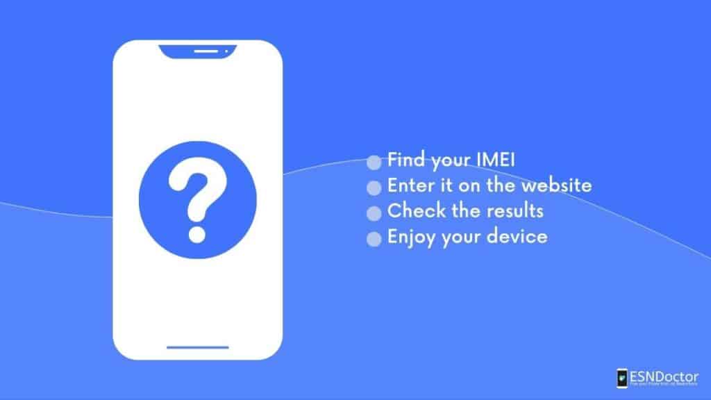 Check IMEI unlock status in 3 simple steps