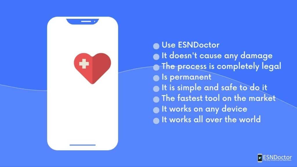 ESNDoctor is the best option to clean a bad ESN iPhone 7