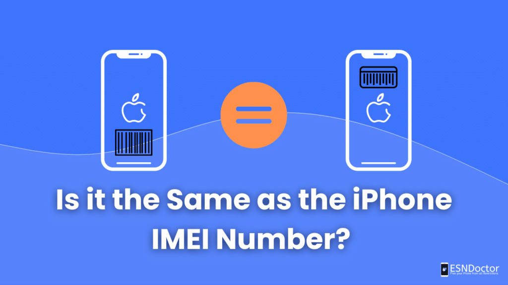 Is it the Same as the iPhone IMEI Number?
