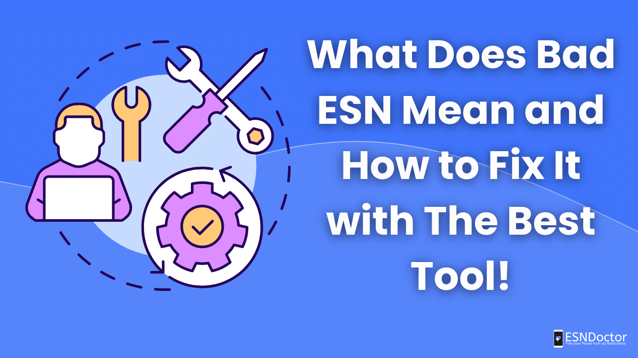 What Does Bad ESN Mean and How to Fix It with The Best Tool!