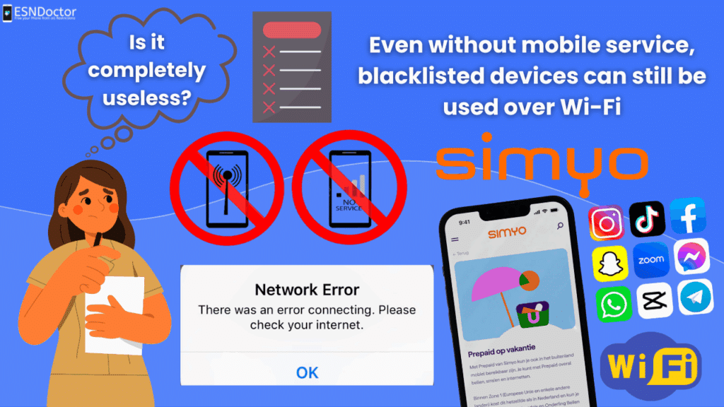 Is a Blacklisted Simyo Phone Useless?